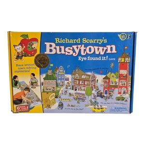 Richard Scarry's Busytown Eye Found It Game 2010 **COMPLETE**